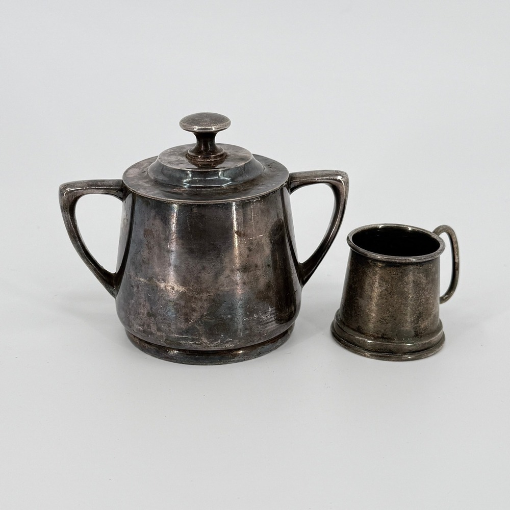Vintage Benedict Proctor Canada Raimond Italy Silverplate Creamer Jigger Lot